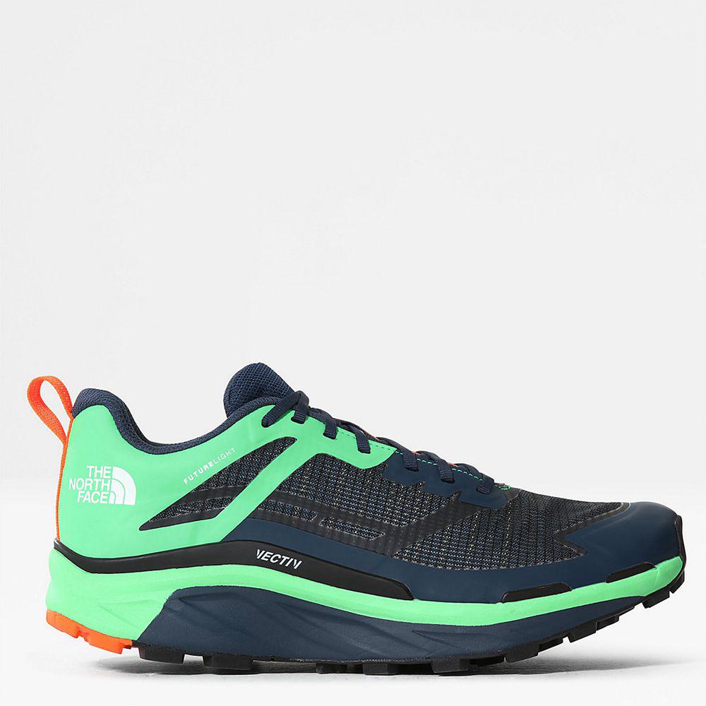 The North Face Vectiv™ Futurelight™ Infinite Ανδρικα Παπούτσια Για Trail Τρέξιμο - Μπλε (GKSC94782)